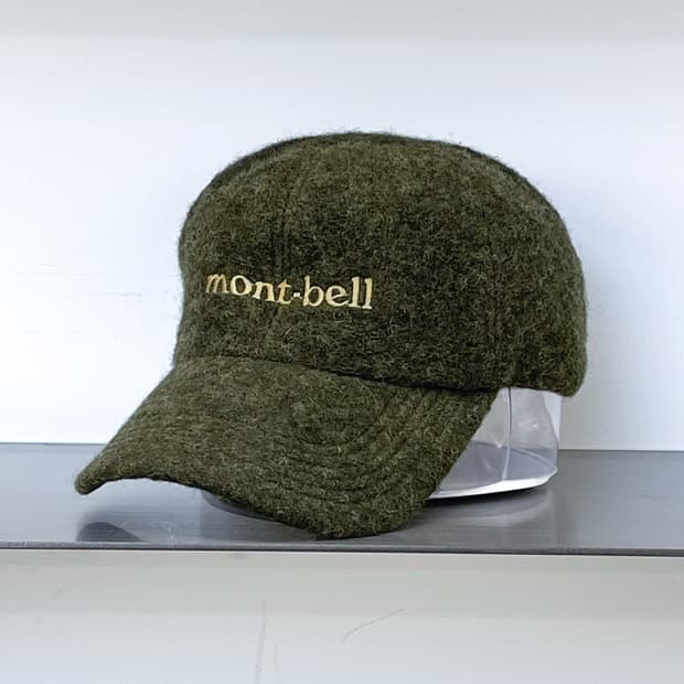 몽벨 울 파일 볼캡