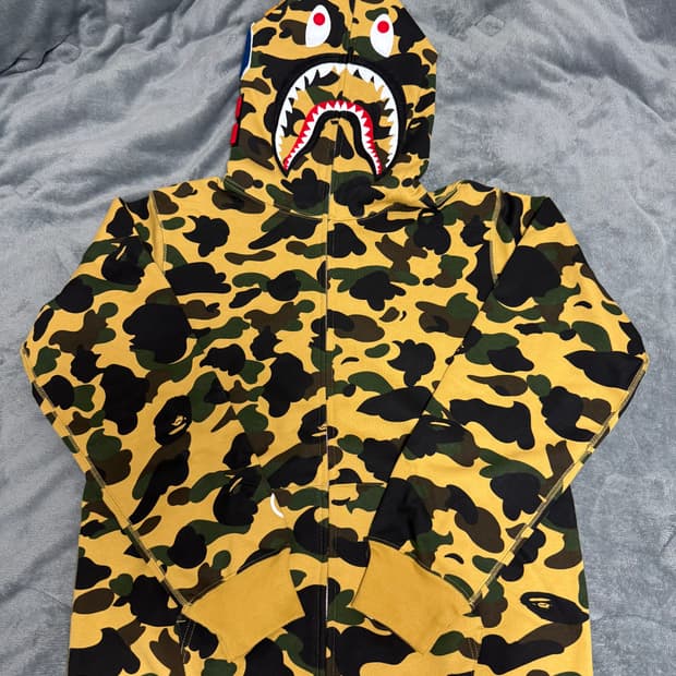 베이프 후드집업 황계 xl