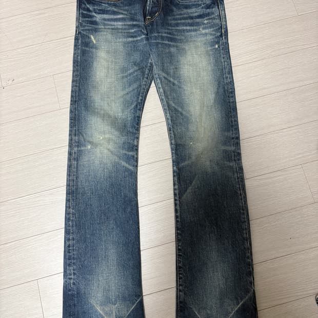 히스테릭글래머 스터드 데님팬츠