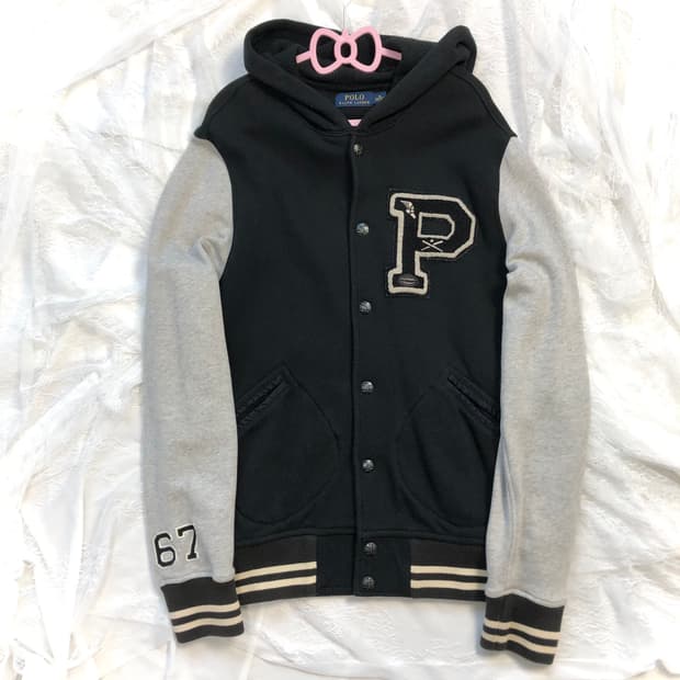 폴로 대대대대장 러힙 무드 면 후드 바시티