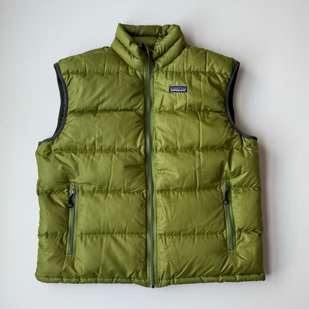 2004 파타고니아 구스 다운 베스트 그린