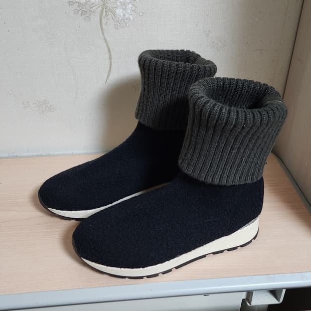 LEBEIGE 니트 삭스 부츠