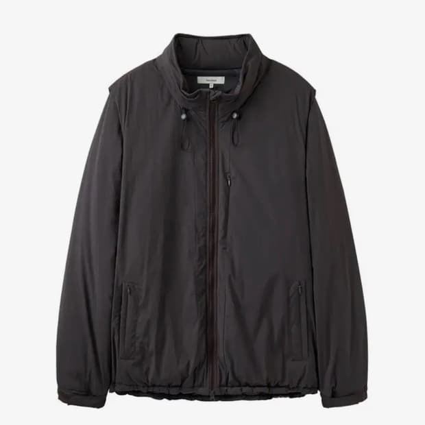 아르반 유틸리티 패디드 베스트 자켓_퍼플 브라운2