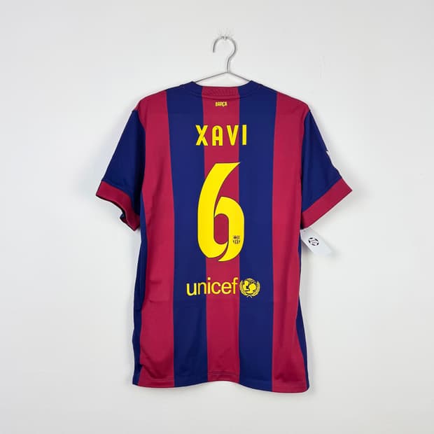 14-15 바르셀로나 홈 사비 유니폼