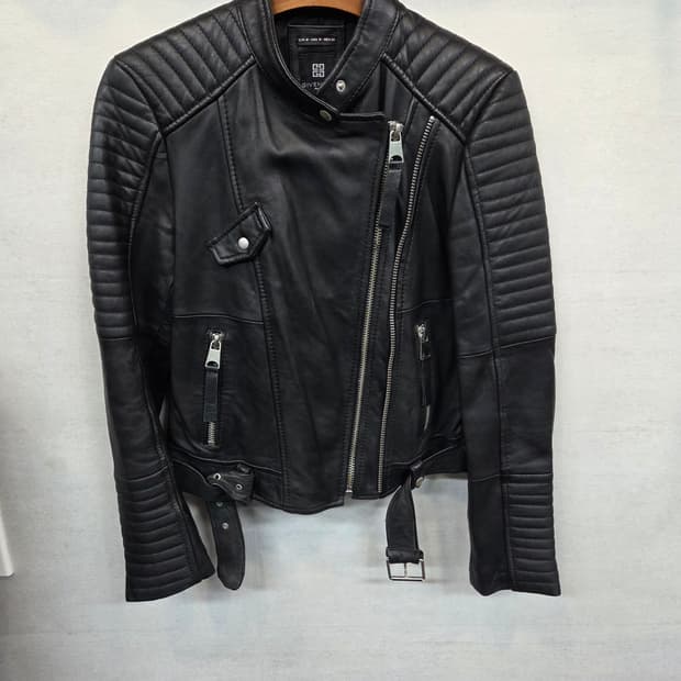 지방시 여성 양가죽 라이더 자켓 m