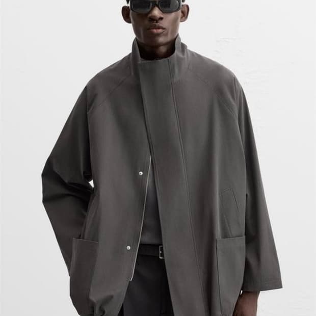 자라맨즈 포켓크롭파카m