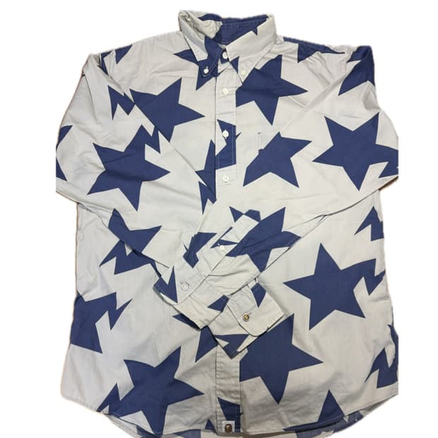 베이프 스타 긴팔 셔츠 (니고 시절 아카이브) 