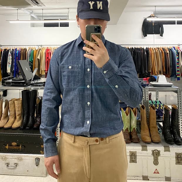 OLD NAVY chambray shirt