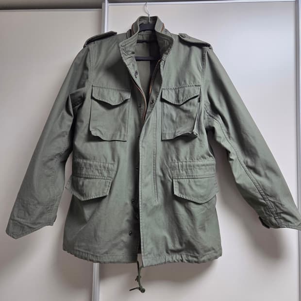 알파인더스트리 M65 필드자켓 XS-R 한국 95 사이즈 