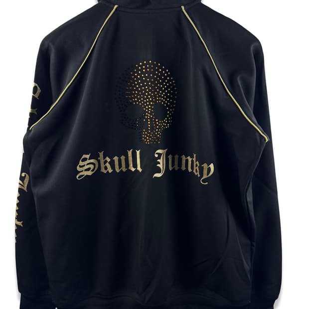 JPN 펑크 스컬 큐빅 트랙져지2157