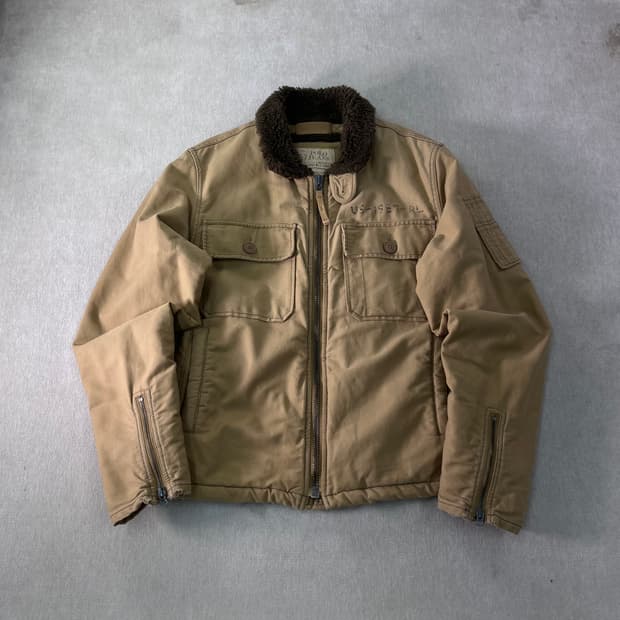 100 폴로랄프로렌 진스 USRL 덱 워크 자켓