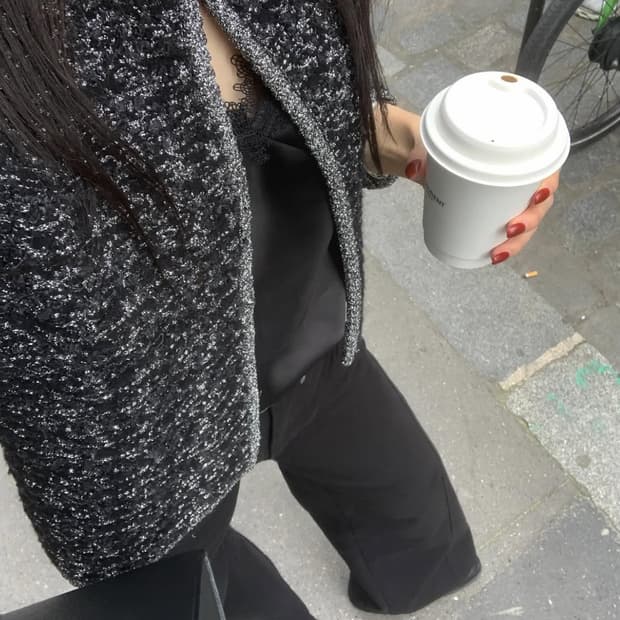 브론 메탈가디건