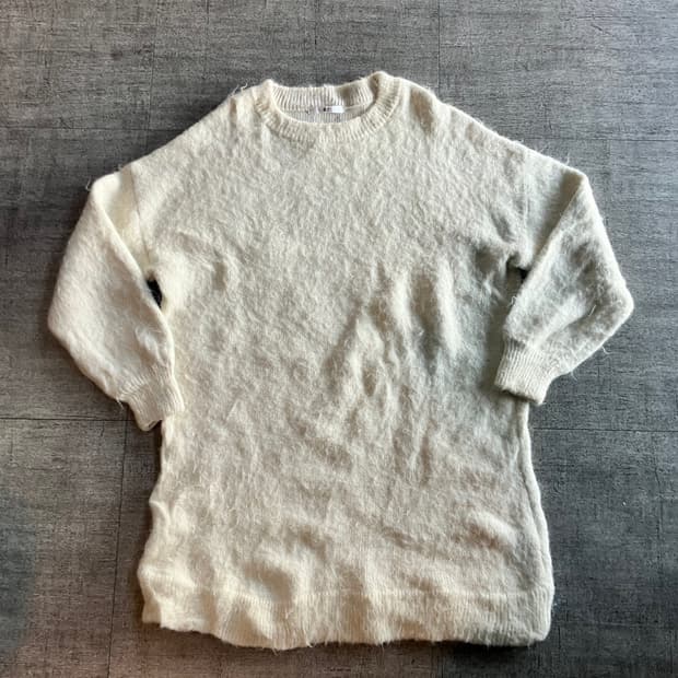 일본빈티지 Sly 올드스쿨아메카지 앙고라 니트스웨터