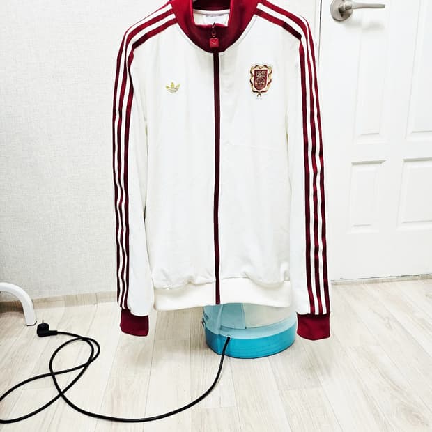 (100~105)L아디다스 바이에른뮌헨 125주년[화이트버건디]트랙탑져지