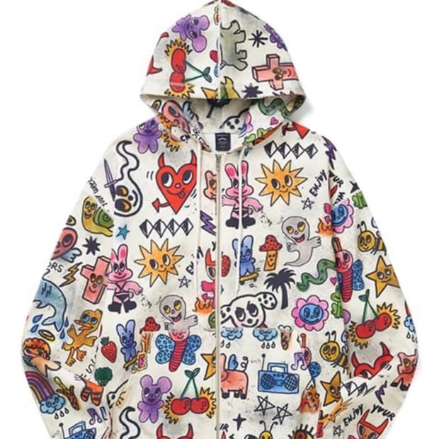 위켄더스 투웨이 후드집업