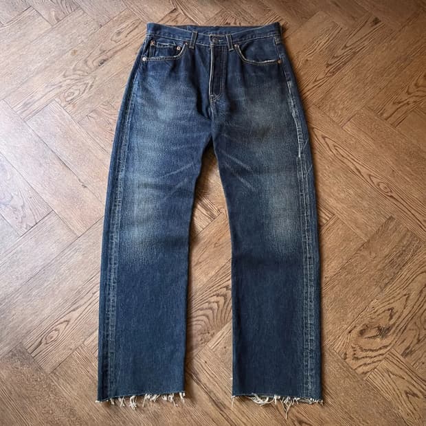 [31]90s 리바이스 재팬 501 Made in USA 컷오프 데님팬츠