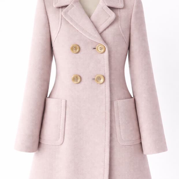 막스마라 더블 울 여성코트
