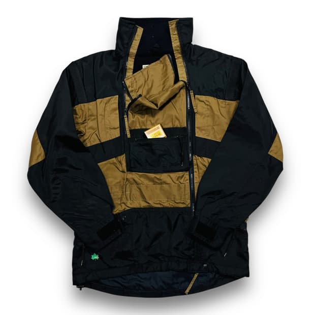 LOGOS 90s 스팁 테크 타입 나일론 빈티지 아노락