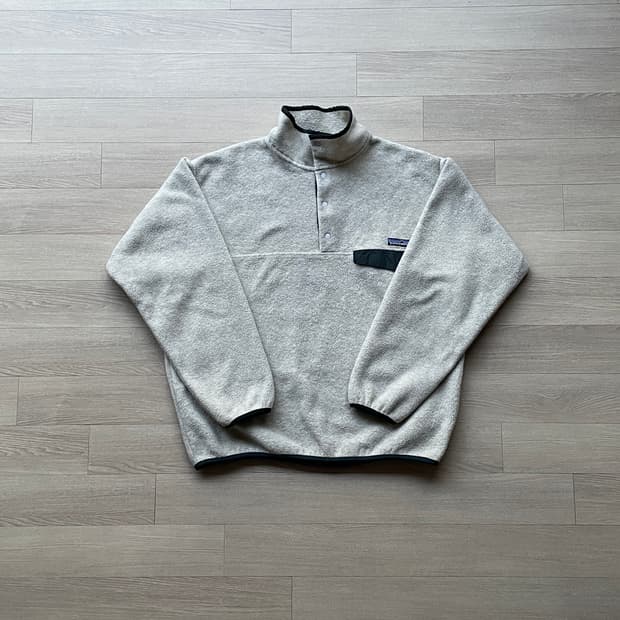 90s 파타고니아 신칠라 오트밀 다크 그린 빈티지
