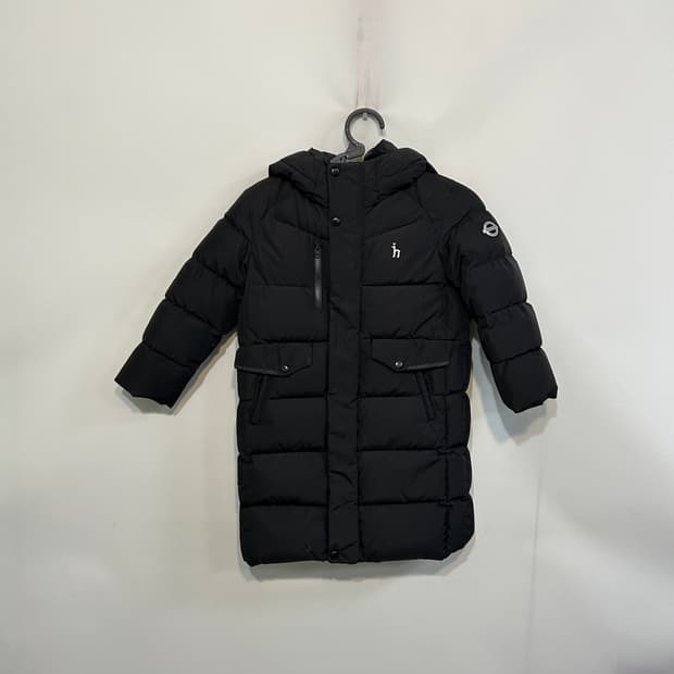 헤지스 키즈 오리털 롱패딩 120 