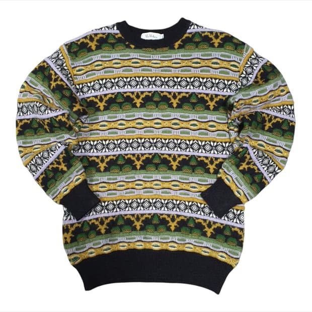  (바배) 프로바리아 울 패턴 니트