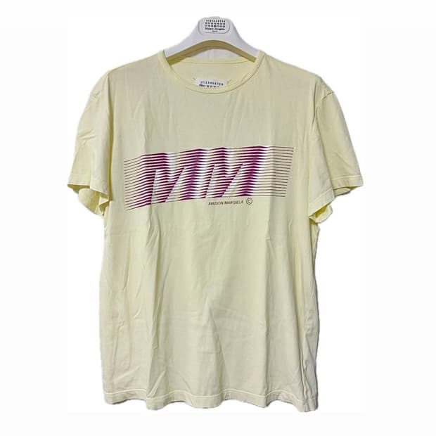 46) maison margiela graphic t-shirt