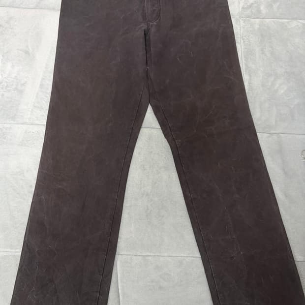 라프시몬스 04AW 코튼 팬츠