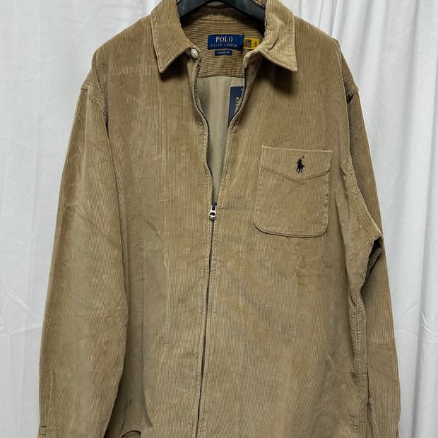 no.176 폴로 랄프로렌 코듀로이 셔츠 자켓 xxl 새상품