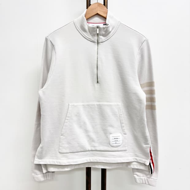 [1]톰브라운 사선완장 하프 맨투맨