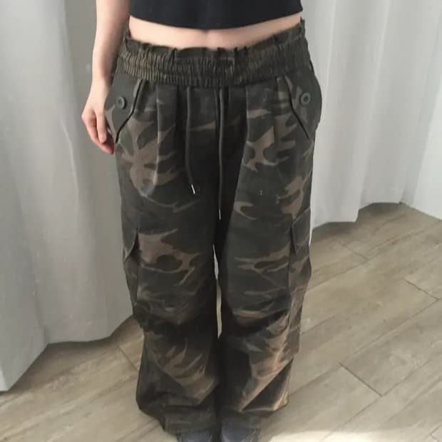 뮤즈드몽드 밀리터리 카고 팬츠