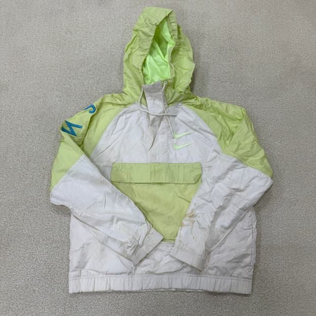 M 나이키 더블스우시 아노락 바람막이 0130T1