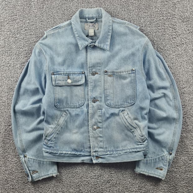 80's USA 폴로랄프로렌 데님 트러커 자켓 ( S ) / 10616
