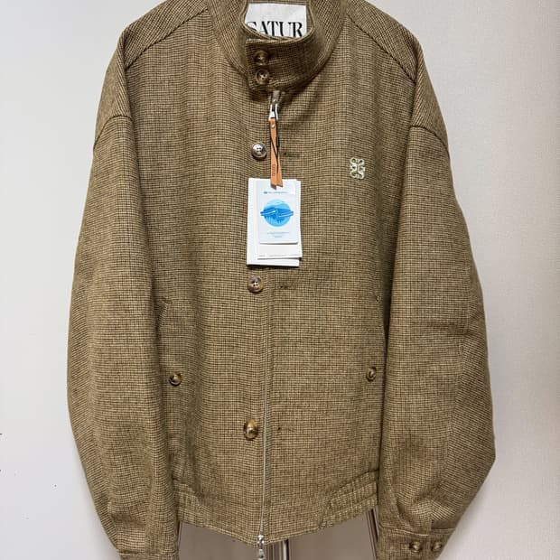 세터 SATUR 24fw 울 해링턴 자켓 XL