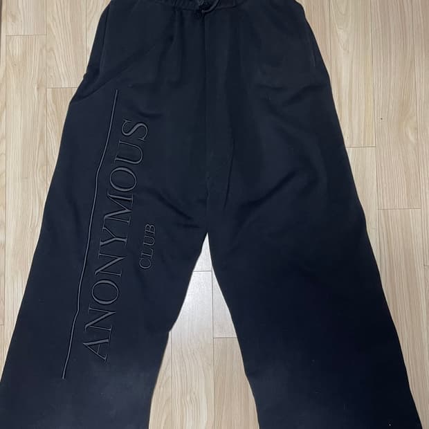 어나니머스클럽 anonymous club 헤리티지 스웻팬츠 m
