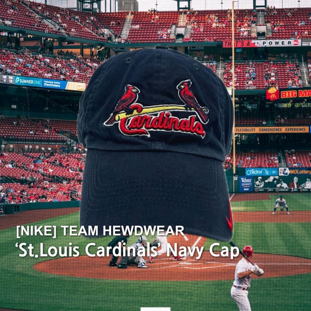 나이키 네이비 모자 NIKE MLB 세인트루이스 카디널스 볼캡