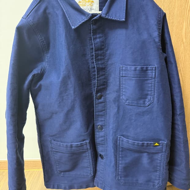 르몽생미셀 비비드블루 워크자켓 48