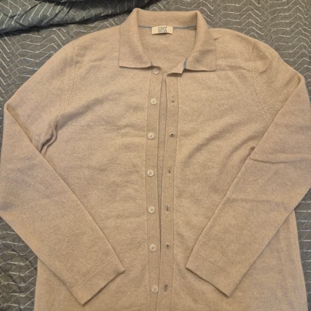 GOYOL 몽골 캐시미어 100% 가디건 (100-105)