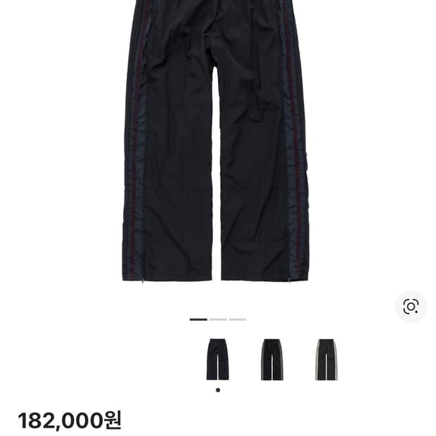 폴리테루 올드팬츠 블랙 블루 4