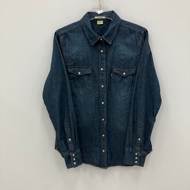 리바이스 클래식 웨스턴 데님 셔츠 L