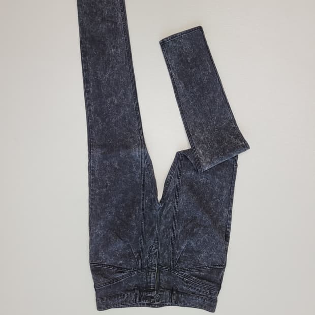 코데즈컴바인 남자 워싱 청바지 32 블랙 컬러 