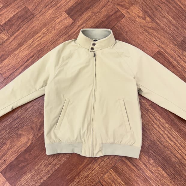 L 유니클로 해링턴 자켓 