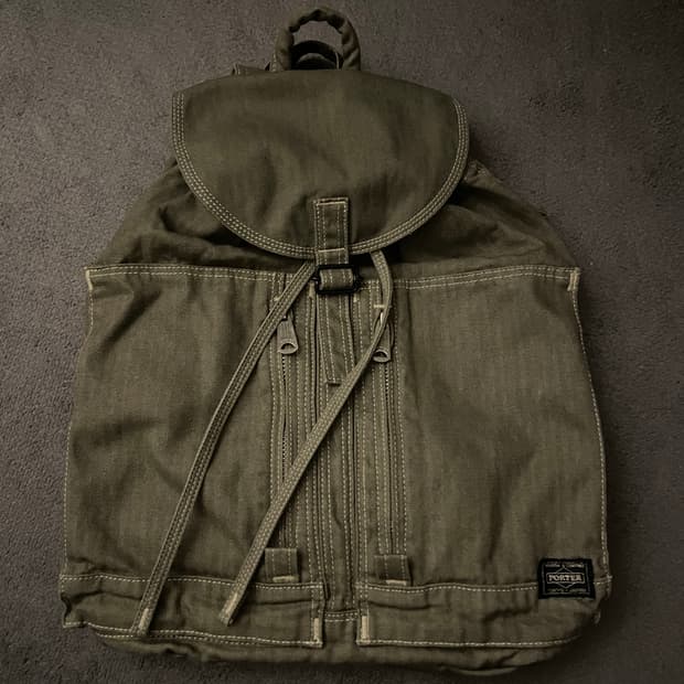 PORTER 요시다 포터 헤링본 럭색 백팩