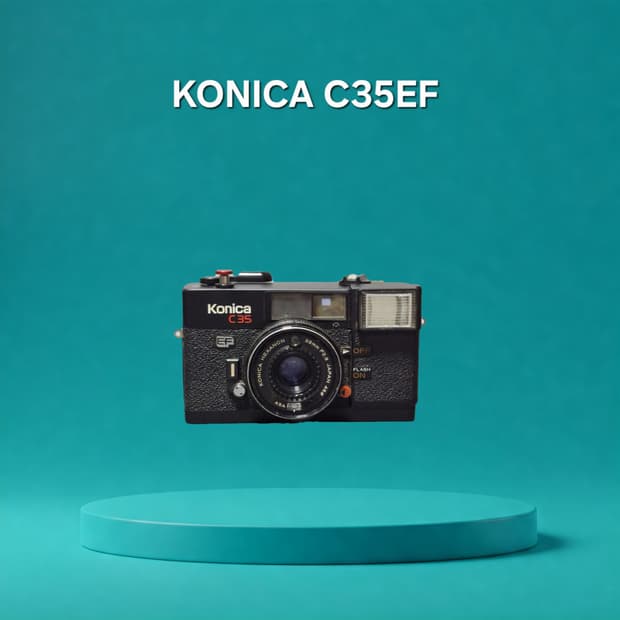코니카 C35EF 필름카메라