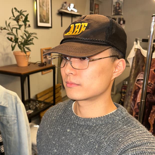 90-00s Giorgio Armani old square glasses