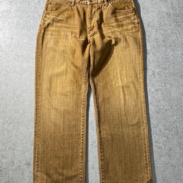 [36] Vintage Wrangler 랭글러 브라운 와이드 데님팬츠