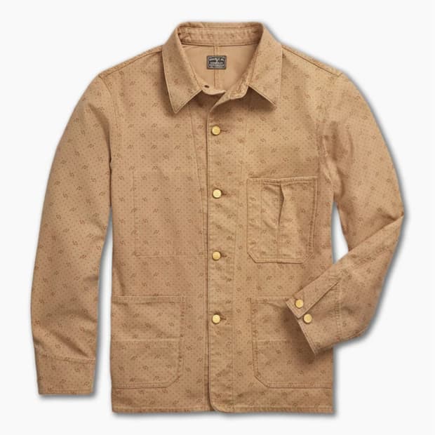 더블알엘 RRL 유틸리티 프린트 자켓 L