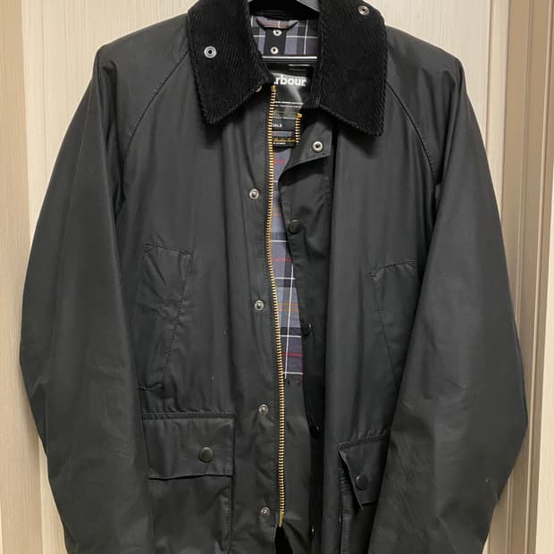바버 BEDALE 비데일 자켓 블랙 36 