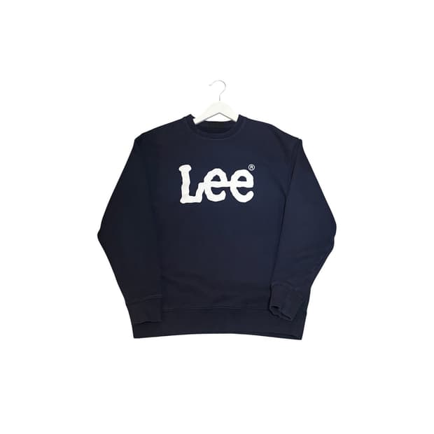 Lee 리 맨투맨 네이비 L사이즈