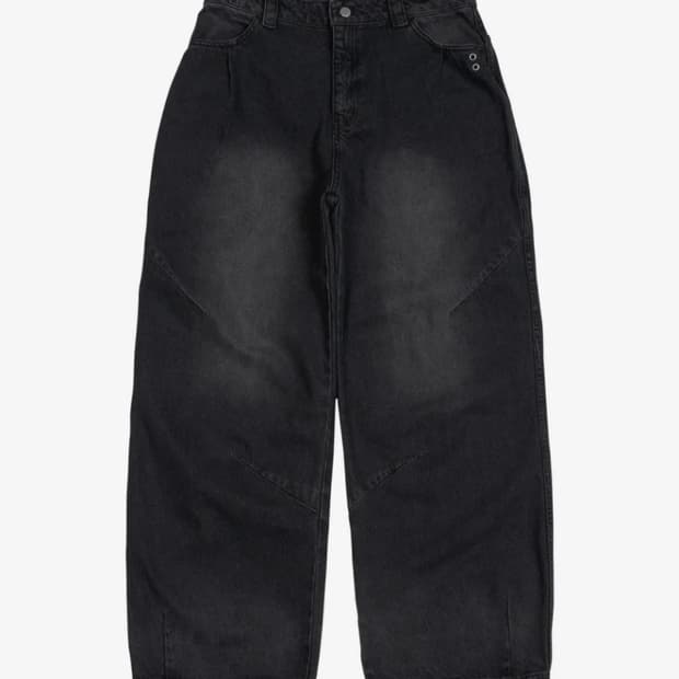 더콜디스트모먼트 TCM starfish denim pants (black