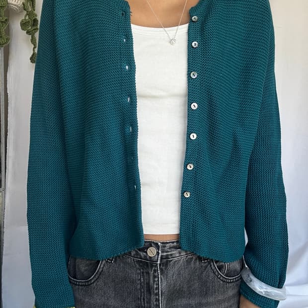 빈티지 니트 가디건